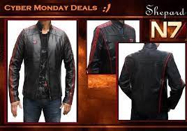 Visit Http Amzn To 1fhregw By The Inspiration Of A Game N7 Masseffectiii We Are Presenting This Celebrities Leather Jacket Leather Jacket Season Shopping