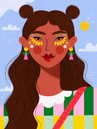 Summer Festival ready! Final Prompt 3: Arranging flowers and pattern top  for #SweetSummerChallenge25 🌸☀️🌸☀️⁣, ⁣, A different kind of floral  arrangement! I’ve been inspired by festival season and as ...