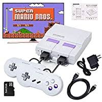 Jackky retro game console,wireless controller,av output nes game console,built in 620 classic games,mini portable host plug and play home video game console for tv,for kids and adult. Amazon Best Sellers Best Nes Consoles