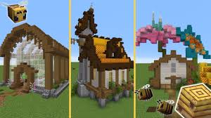 Some unique garden ideas ! 5 Build Ideas For Your Minecraft 1 15 World Tutorial Youtube