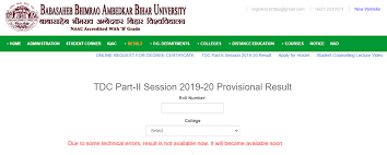 Sarguja university result 2021 latest ug pg result of sarguja university exam result 2021 odd even sem result sarguja ba b.com b.sc ma result. Brabu Ba Part 2 Result 2021 à¤¯à¤¹ à¤¦ à¤– Bihar University Tdc Ba Part 2 Exam Results