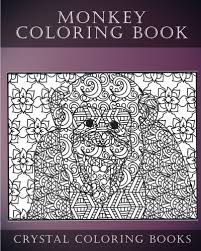 So why don't you gift your kid a good set of monkey coloring pages for him or her to enjoy and know more. Amazon Com Monkey Coloring Book For Adults A Stress Relief Adult Coloring Book Containing 30 Monkey Coloring Pages Nature Volume 2 9781548195984 Crystal Coloring Books Books