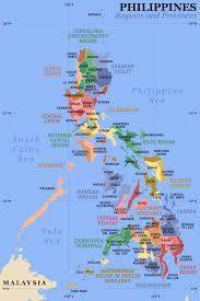 Map Of The Philippines Showing The Provinces Philippines Travel Regions Of The Philippines Philippines