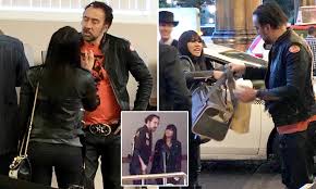 Nicolas cage has told marilyn manson in a new interview about the time he made $20,000 gambling before giving it to charity. Nicolas Cage Said He Was Too Drunk To Get Married In Annulment Papers Daily Mail Online