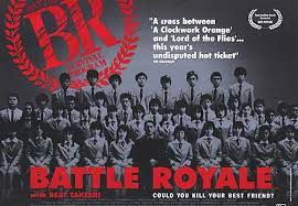 Katia battle royale 2000 wikipedia ~ battle royale japans バトル・ロワイアル batoru rowaiaru is een japanse film uit 2000 onder regie van kinji fukasaku en. Battle Royale Battle Royale Ii Requiem Review Myworldvsthemovies