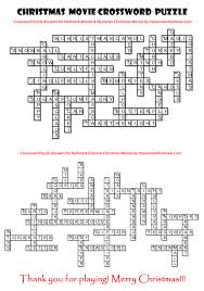 Printable solution addition and subtraction crossword. Its A Wonderful Movie Your Guide To Family And Christmas Movies On Tv Mystery Solved Crossword Puzzle Answers For Hallmark Christmas Movies