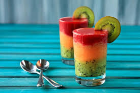 Layered Fruit Gazpacho Recipe Fresh Fruit Recipes Fruit Recipes Food