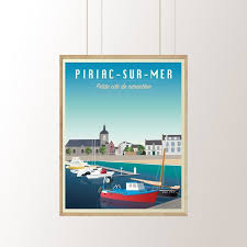 Piriac On Sea Poster The Port Piriac Piriac Sur Mer Affiche