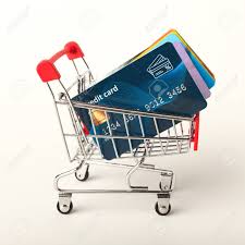 Maxx, marshalls, homegoods, or sierra trading post location. Shopping Cart With Credit Cards Isolated On White Background Side View Advertising Of Food Products And Clothing Finance Well Being Modern Payment Systems Online Shopping Concept Stock Photo Picture And Royalty Free Image