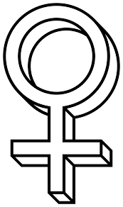 2000px Venus Female Symbol Wireframe 3d Svg Png 2000 3383 Female Symbol Venus Symbol Feminist Symbol