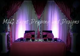 Black And White Backdrop Design Fuchsia Black And White Backdrop Draping Elegant Decor White Backdrop Design