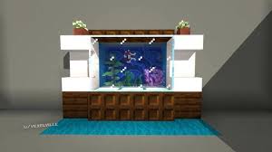 Build A Neat And Simple Aquarium Interior Design For Your House Minecraft Minecraft Interior Design Minecraft House Tutorials Minecraft Room