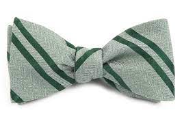 Wool Path Stripe Bow Ties Moss Green Ties Bow Ties And Pocket Squares Green Bow Tie Bows Stripe