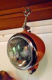 Great Use For An Old Headlight Automotive Decor Car Part Furniture Automotive Furniture