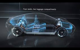 Peek Under The Skin Of Porsche S Incredible Mission E Concept Mission E Porsche Mission Electric Sports Car