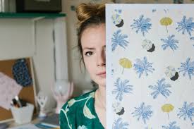 Créer son tissu personnalisé n'a jamais été aussi simple avec happy sunday. Creatrice De Motifs Elle Parle Son Job De Pattern Designer