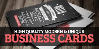 So, give it a quality finish. Modern And Unique Business Cards Design Design Graphic Design Junction