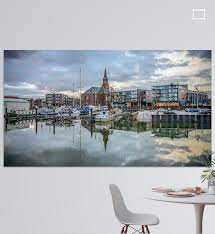alblasserdam jachthaven zuiderstek landschapsfotografie behang kunstenaar