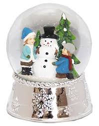 Slavic treasures conch shell christmas ornament 3 seashell. 20076 Snow Globe Snowman Kids Silver Base Music Box 5 5 Inch Height Buy Online In Burkina Faso At Burkinafaso Desertcart Com Productid 35269409