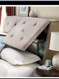 Pin By Vusi Dee On There S No Place Like Home Headboard Storage Home Small Spaces Just changing the angle of the plywood adds so much character to a simple plywood headboard.