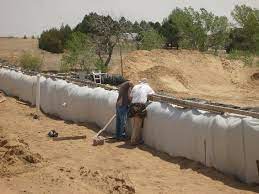 Tire Bale Earthship Building An Earth