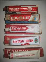 Pasta Gigi Jadul Sejarah Pasta Gigi Kenangan