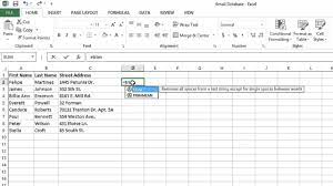 I tried using trim function, but the leading spaces are not removed. How To Delete Trailing Spaces In Excel Ms Excel Tips Youtube