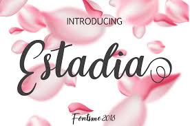 Poem script supports up to 80 different languages such as spanish, english, portuguese, german, french, turkish, italian, polish, kurdish. Estadia Script Font By Fonstme On Deviantart