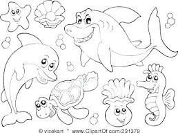 You can now print this beautiful cute sea animals coloring page or color online for free. Baby Sea Animal Coloring Pages Novocom Top