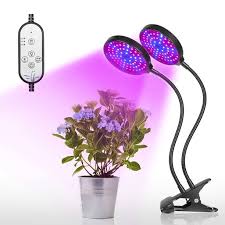 Plants like red light with wavelengths of about 640 to 675 nanometers (nm). Usb Plant Grow Light Red Blue Spectrum Adjustable Desktop Clamp Growing Lamp For Indoor Plants 5 Dimmable Levels 4 8 12h Timer Walmart Com Walmart Com