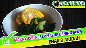 Koreksi rasa, apabila sudah pas, masak oyong hingga matang. Maknyus Resep Sayur Bening Jawa Ala Dapur Iga Youtube