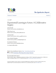 Experiential Learning Research Papers Academia Edu