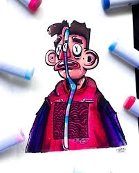 Oof Another Crazy Character Xd Tbh I M Not Sure How To Explain This Thing It S Just A Weird Character Lo Skateboard Art Design Doodle Art Designs Simpsons Art