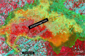 Visit severe studios for the best hd radar with live storm chasers! Nasa Satellite And Radar Data Reveal Damage Track Of Alabama Tornadic Thunderstorms