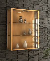 Choose a wall mounted glass display cabinet for somewhere to store all of your smaller items. Glass Display Cabinet Wall Mounted Beech Optional Led Light Toys Vapes Ebay