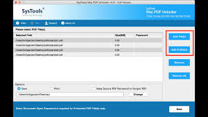 You will get systools watermark on all the pages of that pdf document. Download Mac Pdf Unlocker Macupdate