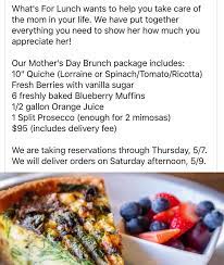 Where To Pick Up A Mother S Day Meal In Round Rock Round The Rock