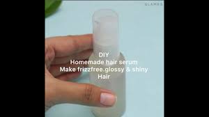 But it's the old and common term in thetrichology. Homemade Hair Serum For Frizz Free Soft Shiny And Glossy Hair Youtube