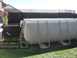 Through Wall Skimmer On Rectangular Intex Ultra Frame Update Trouble Free Pool Intex Frame Update Rectangular Pool