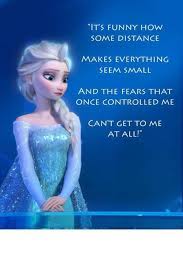 Frozen Disney Lyrics Positive Quotes Life Lessons