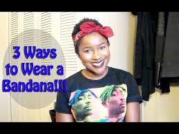 Here i show you 12 styles how to. 3 Ways To Spice Up Your Twa With A Bandana Mona B Youtube