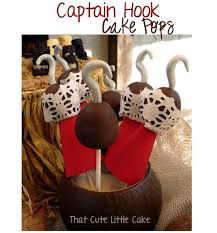Jake Neverland Pirates Captain Hook Cake Pops That Cute Little Cake Pirate Birthday Party Pirate Theme Party Peter Pan Party