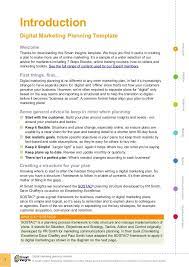 Digital Marketing Plan Template Digital Marketing Plan Template Digital Marketing Plan Marketing Plan Template