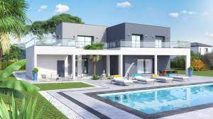 Trouvez votre plan dans notre catalogue de maisons 3d à télécharger. Maison Contemporaine Dubai Plan Maison Gratuit Maisons Clair Logis