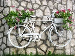 Pflanzer Fahrrader 20 Diy Garten Pflanzen Fahrrad Malerei Garten Deko Pflanzgefasse