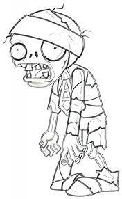 Planta Contra Zombies Para Colorear Plantas Contra Zombies Dibujos Plantas Vs Zombies