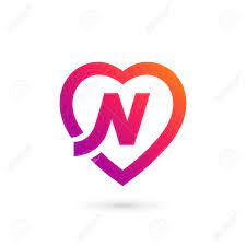 Check spelling or type a new query. Letter N Heart Logo Icon Design Template Elements Royalty Free Cliparts Vectors And Stock Illustration Image 101719729