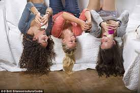 And as soon as i stopped caring, products came into my life that actually started to. Rub Your Fingernails Hang Upside Down And Always Sleep In A Shower Cap How To Get Longer More Luscious Hair Instantly Daily Mail Online