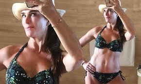 The picture of brooke shields, for example, is entitled spiritual america. Brooke Shields 54 Reveals Her Perfect Abs In Bikini Daily Mail Online