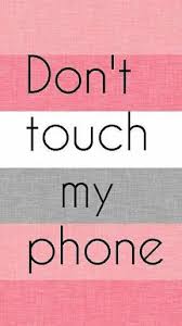 Hasil Gambar Untuk Don T Touch My Phone Pink Wallpaper Iphone Wallpaper Iphone Cute Dont Touch My Phone Wallpapers